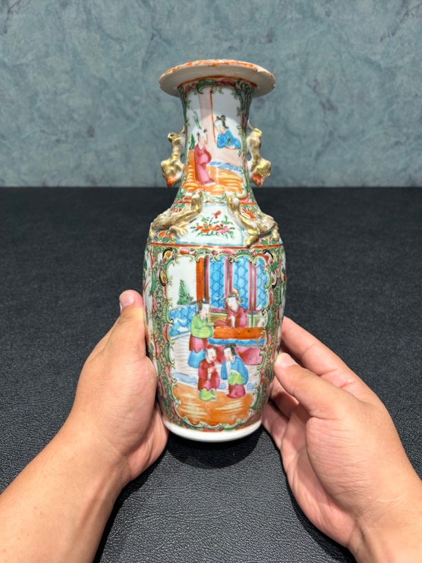 现代陶瓷工艺品西厢记人物故事花瓶