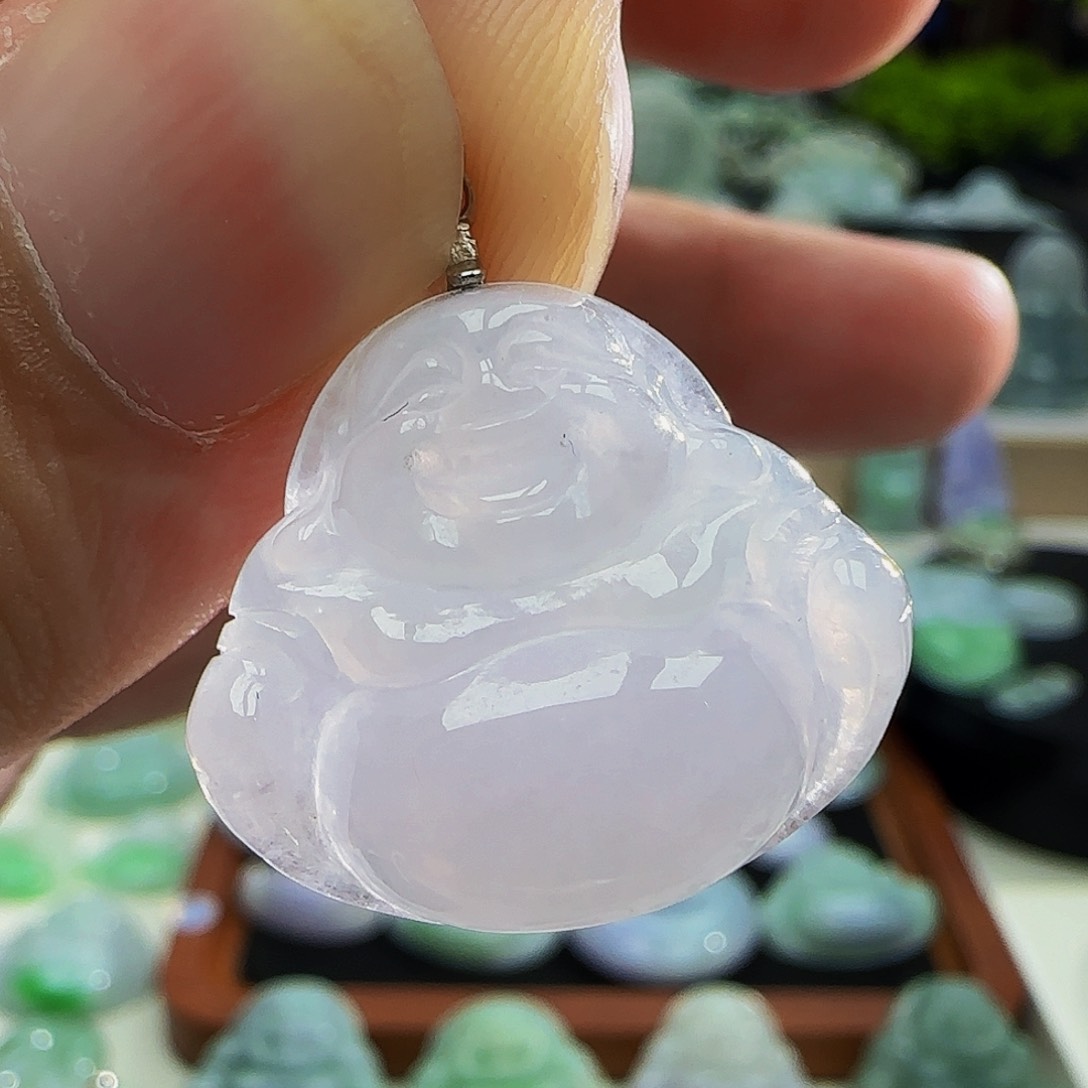 翡翠未镶嵌吊坠(不含链)巴***a