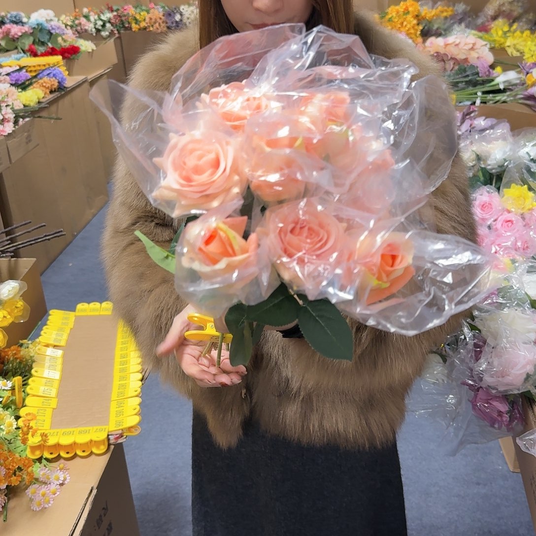 151号「闪购」仿真花，公主请下单