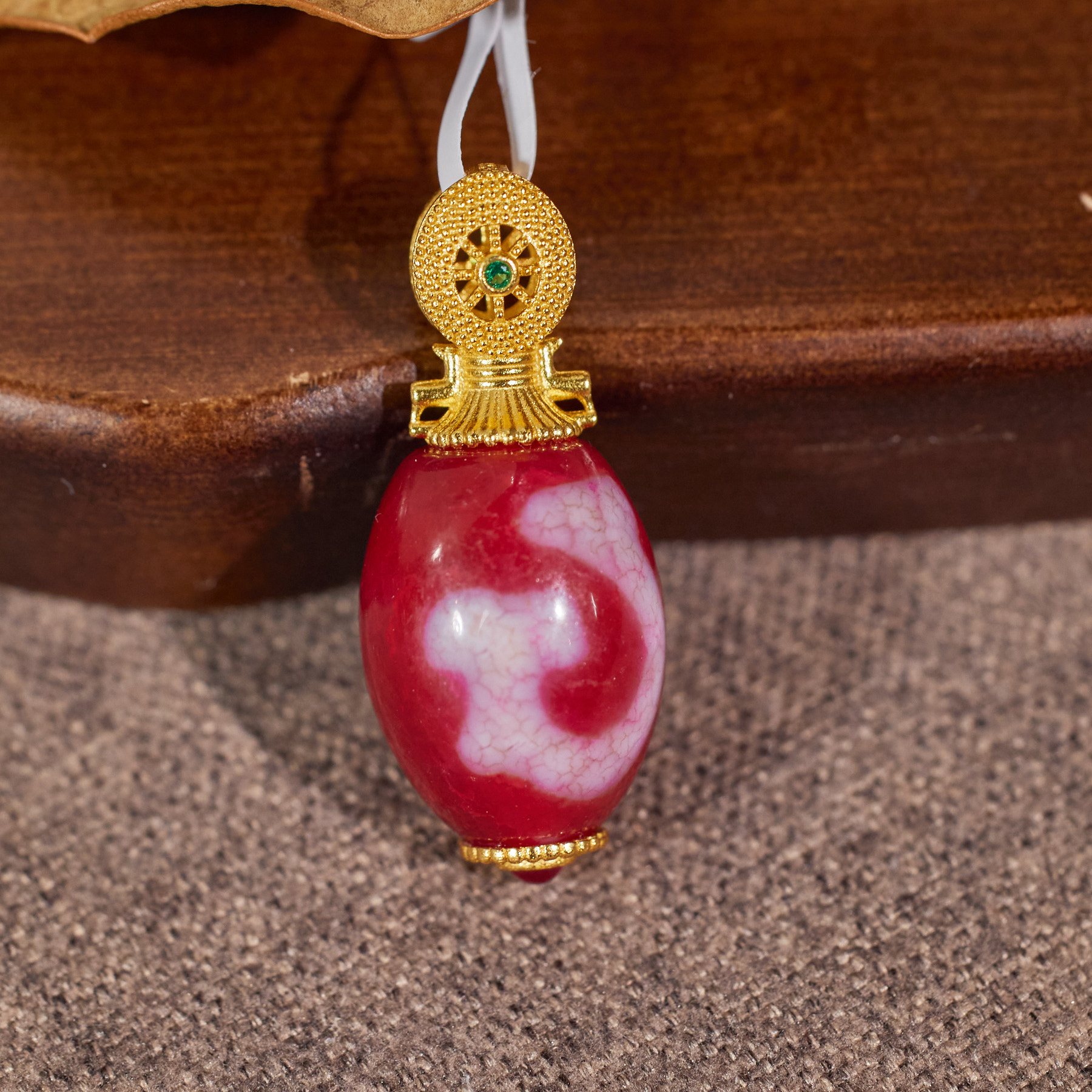 非遗好物分享【歪歪】度母*玛瑙珠珠吊坠*（加加）(多样性发一）W70007