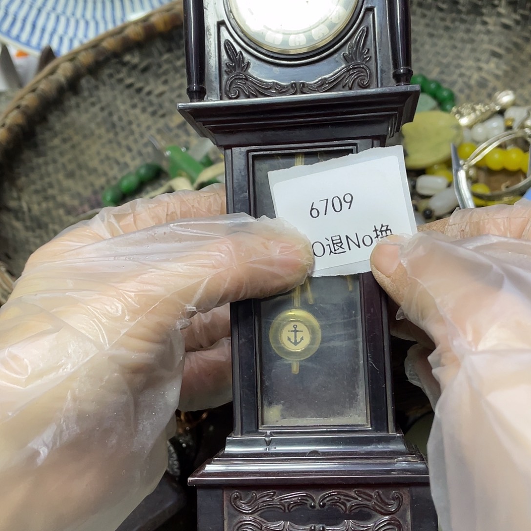 豆****瓷片6709号工艺品