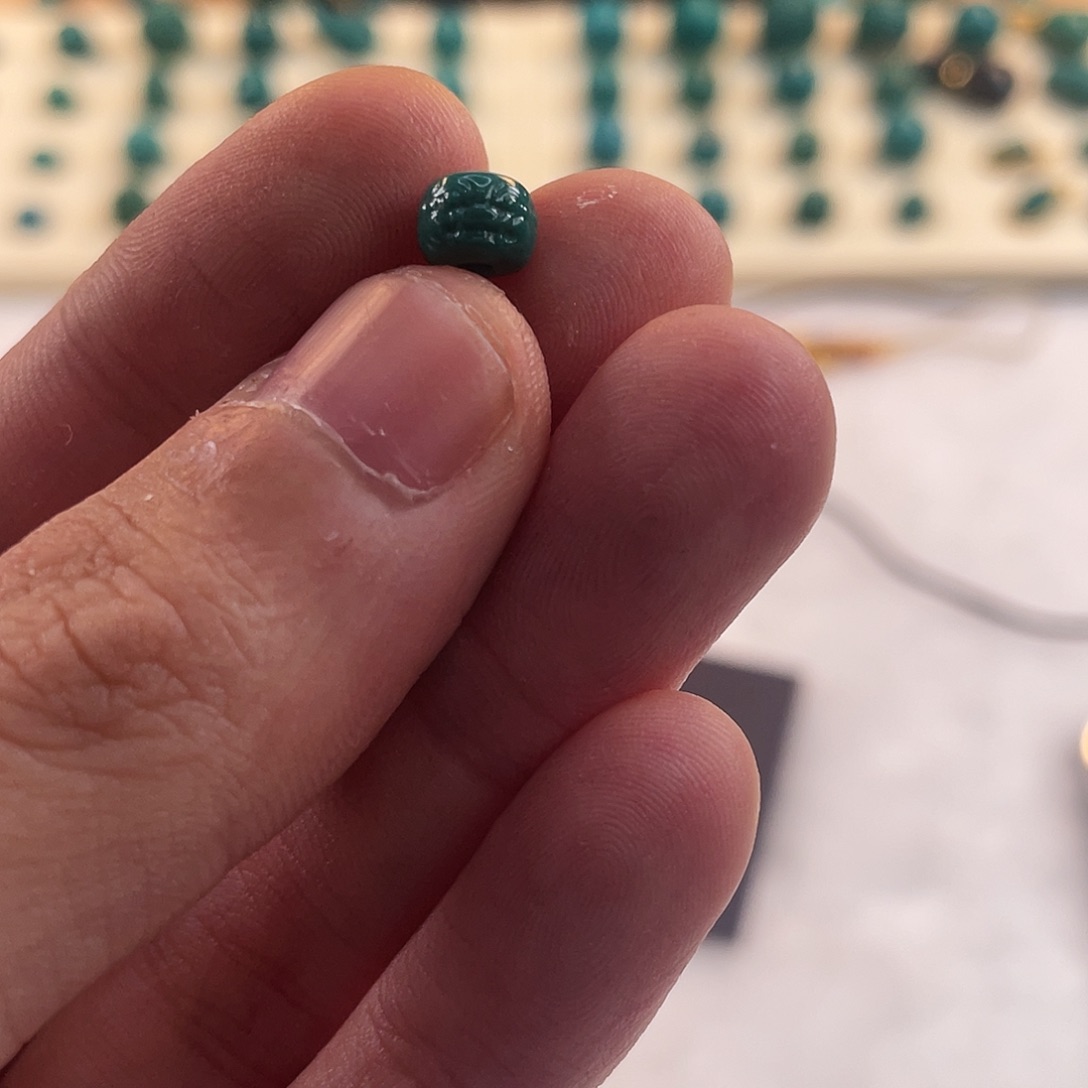 绿松石未镶嵌配饰