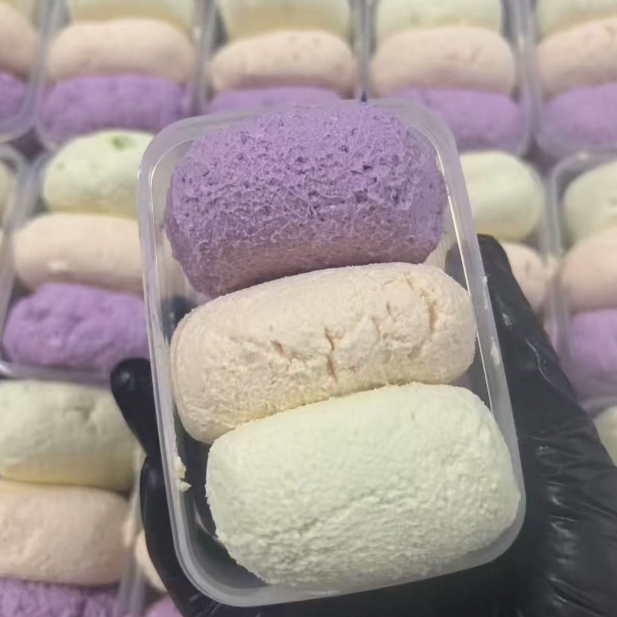 小花家三拼甜品盒子蛋糕下午茶零食