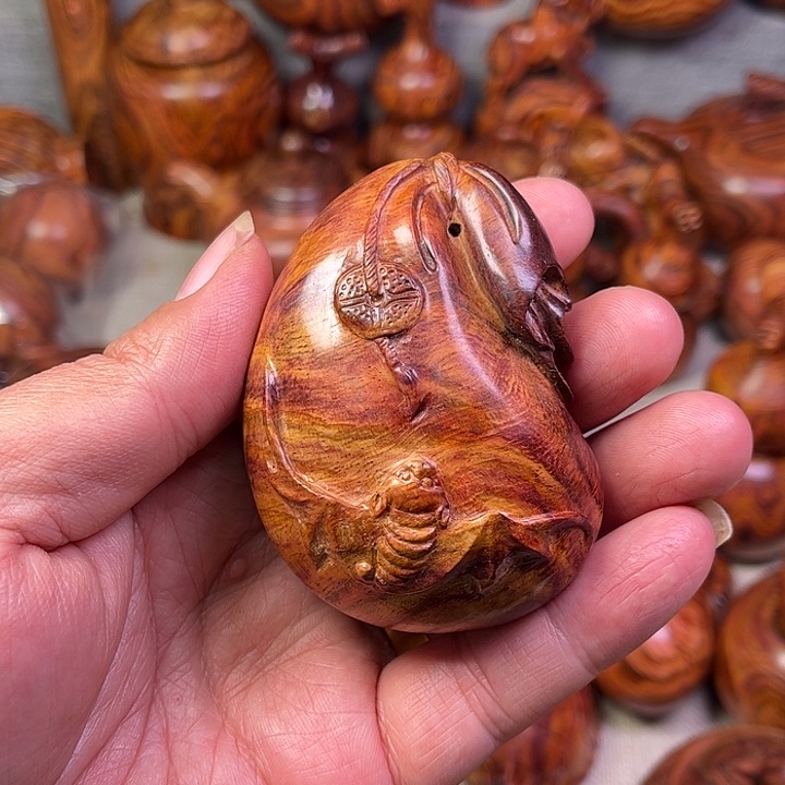 黄花梨/降香黄檀海南黄花梨油梨工艺品