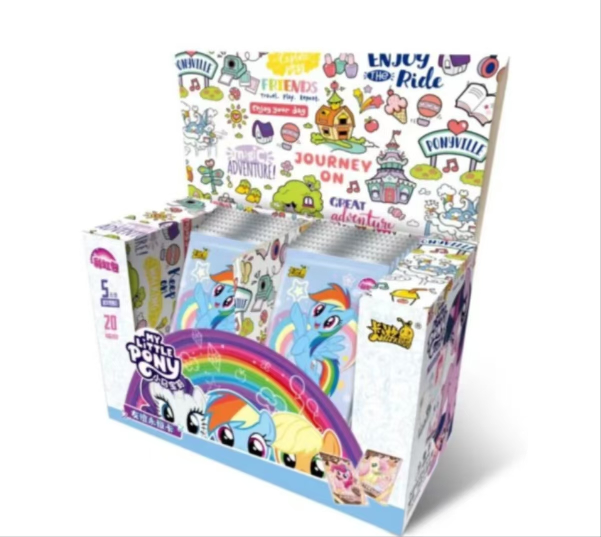 【玩法大合集】小马宝莉 友谊永恒卡 彩虹包 第四弹 收藏卡牌（代拆）