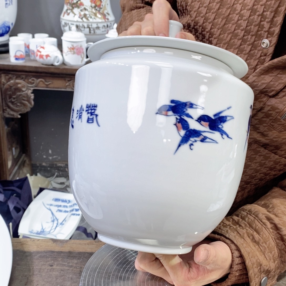 摆件吴义松陶瓷直播间3415