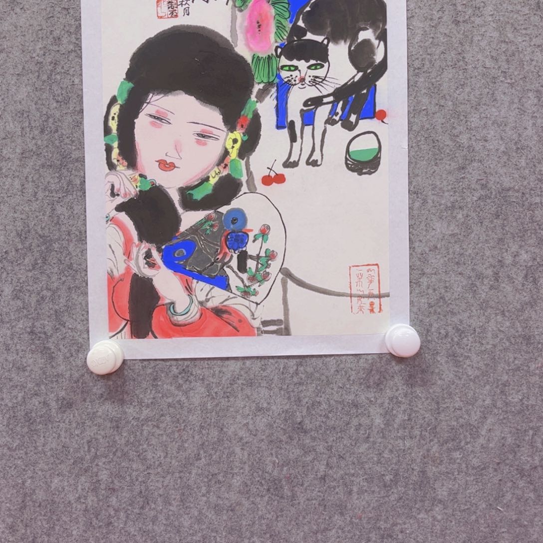 国画李广平老师作品