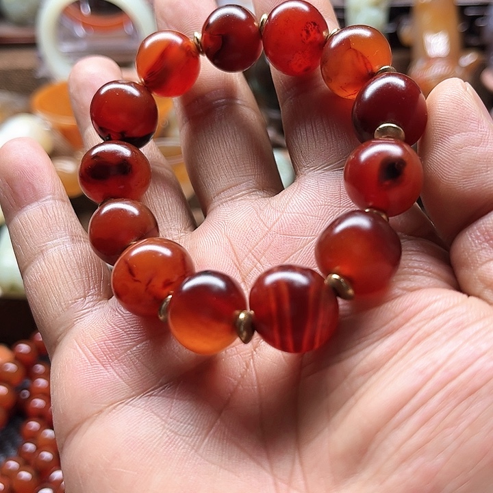 玛瑙/玉髓车挂未镶嵌