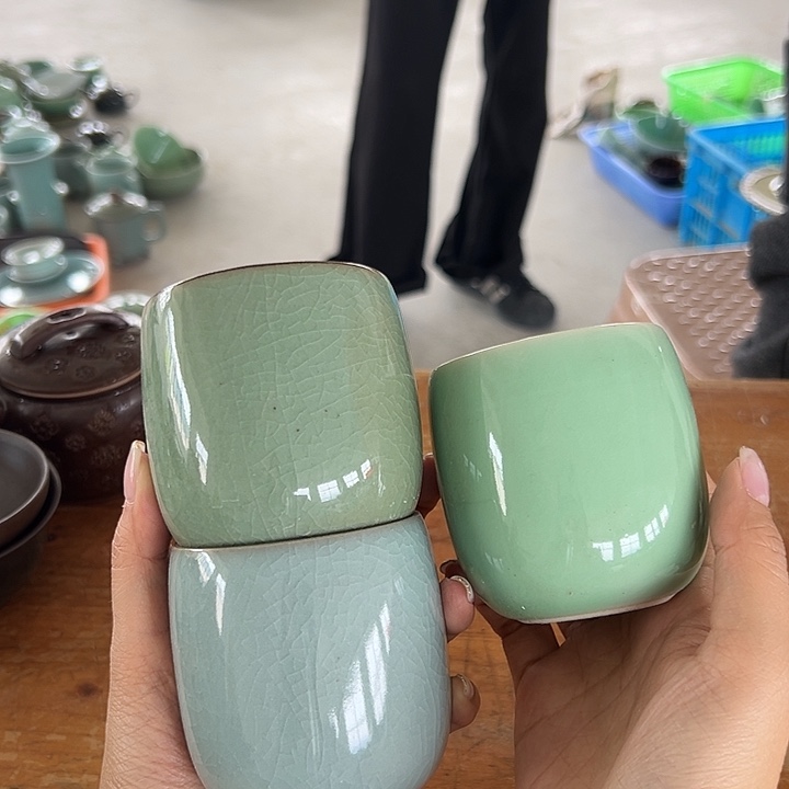 小米茶器龙泉青瓷