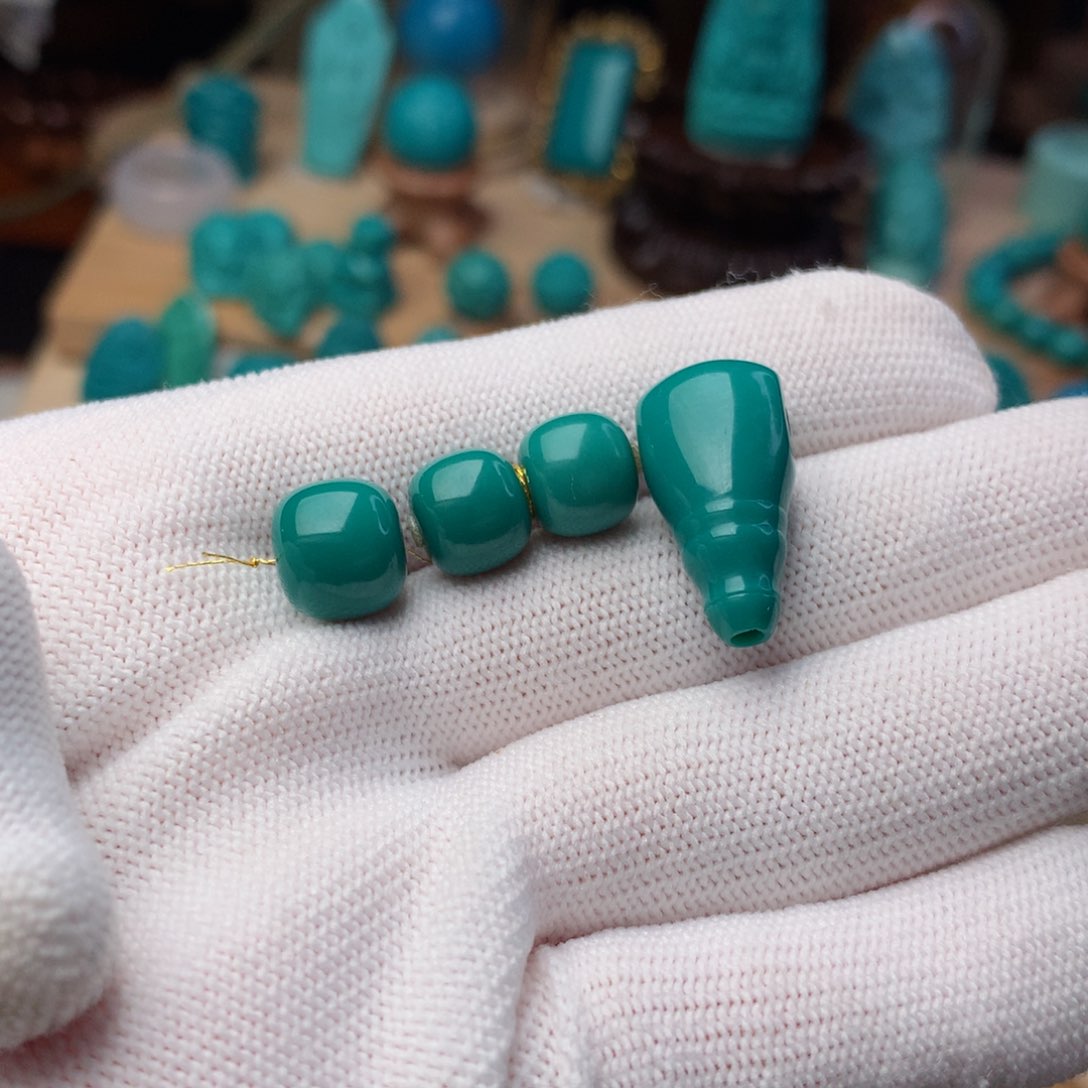 绿松石珠宝奇石未镶嵌江**少