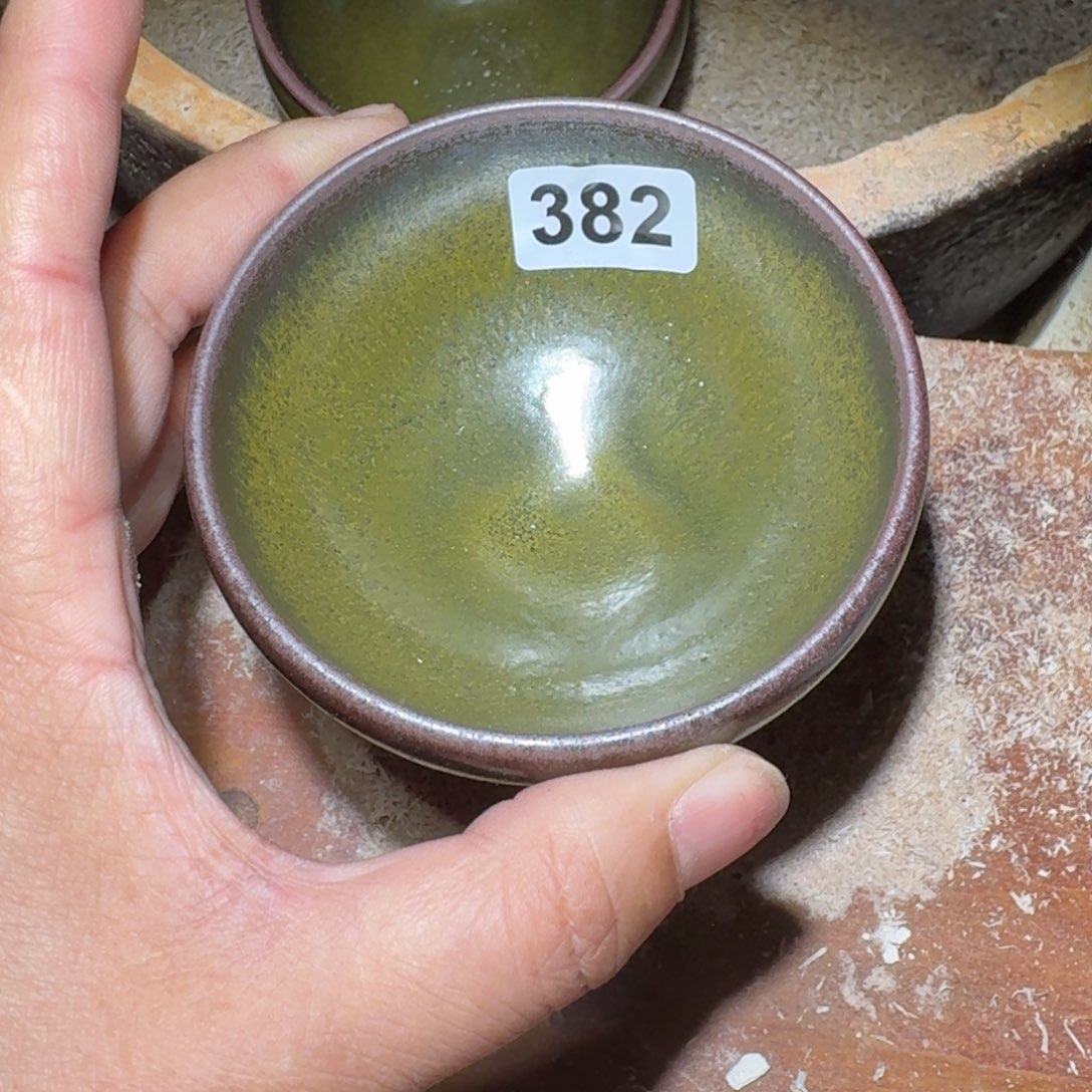 小雨茶盏，手工柴烧，