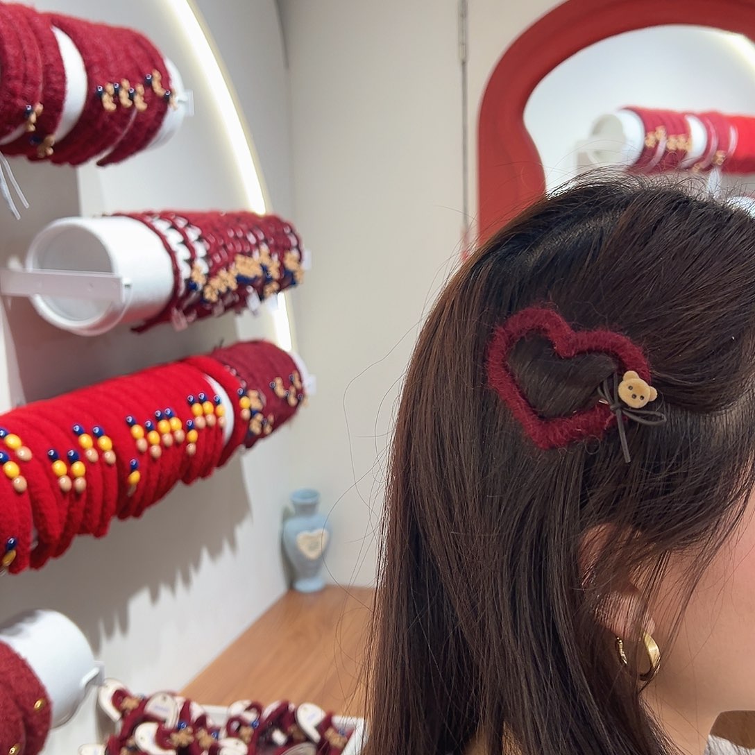 布艺铁合金拜拜一只