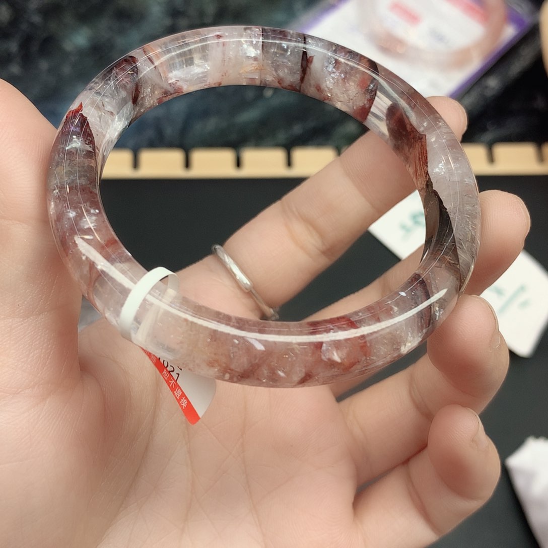 水晶手镯未镶嵌179（5455:：