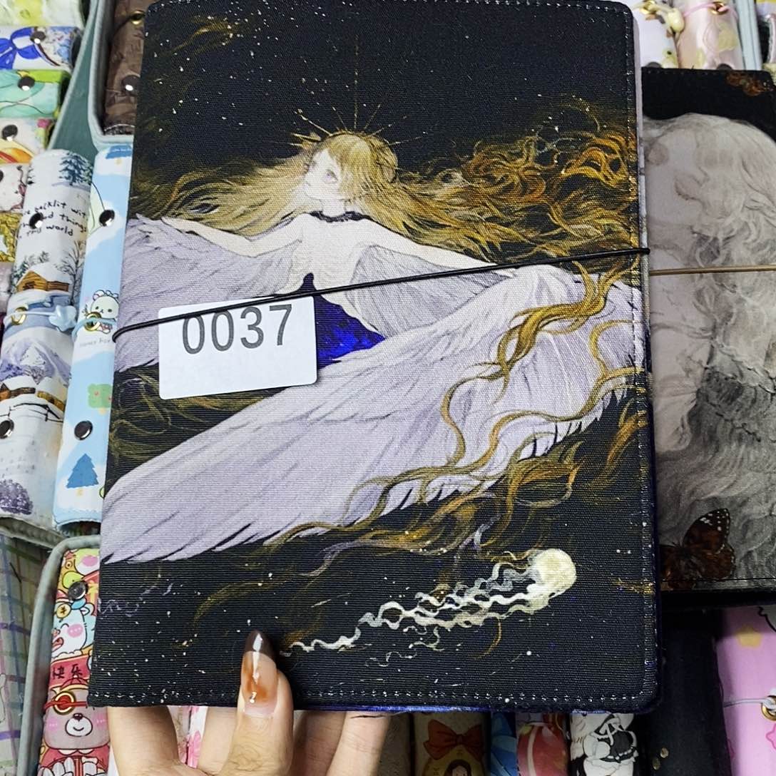 织绣a5活页加一份方格纸0037