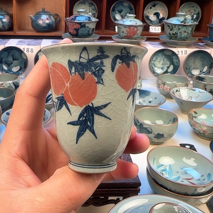 景德镇陶瓷陶瓷杯茶具