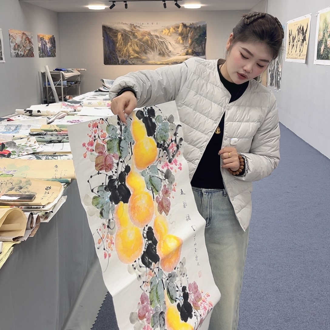 国画国画作品纯手绘作品