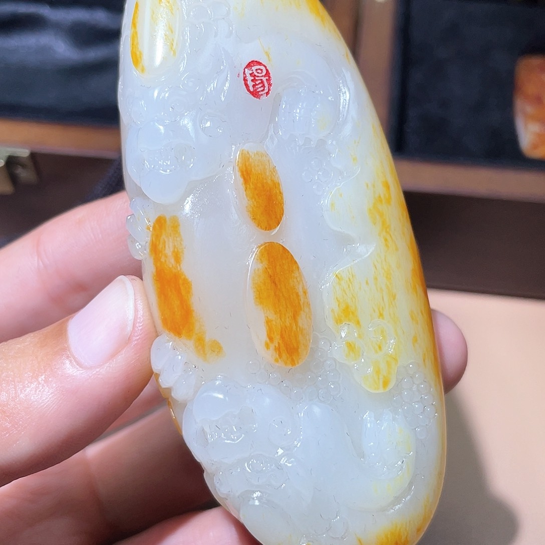 和田玉颈饰未镶嵌A7 