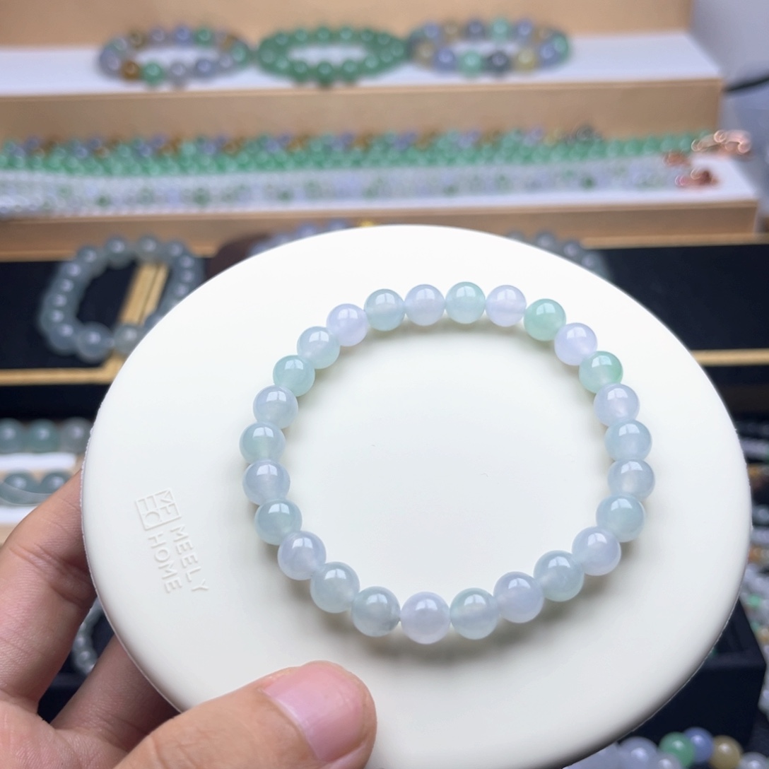 未镶嵌翡翠手链手串