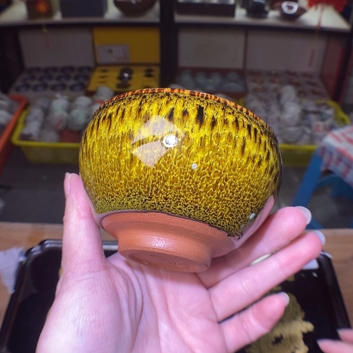 茶盏不带礼盒，建盏主人杯