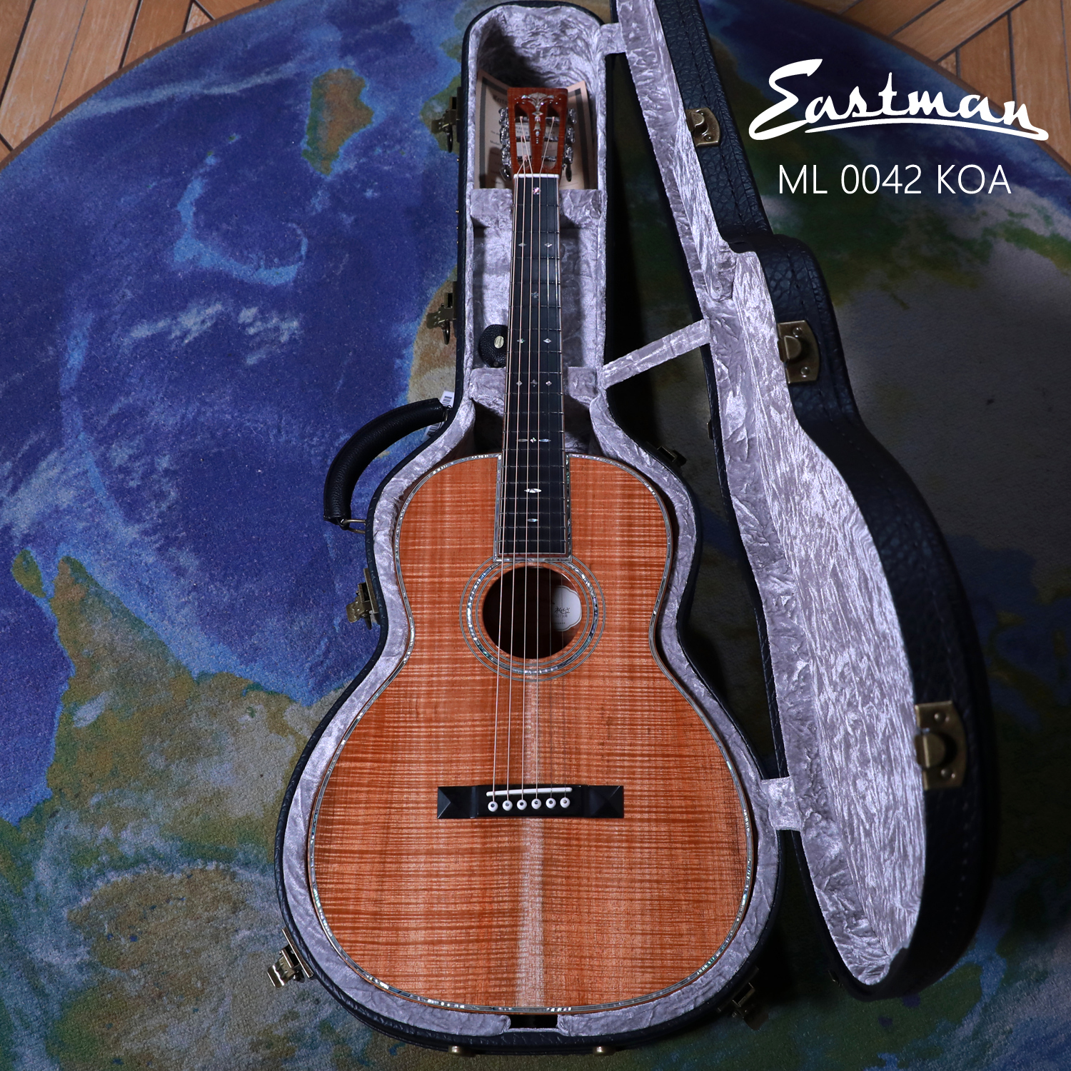 Eastman大师 ML0042 0045 KOA ML922CE相思木全单民谣电箱木吉他