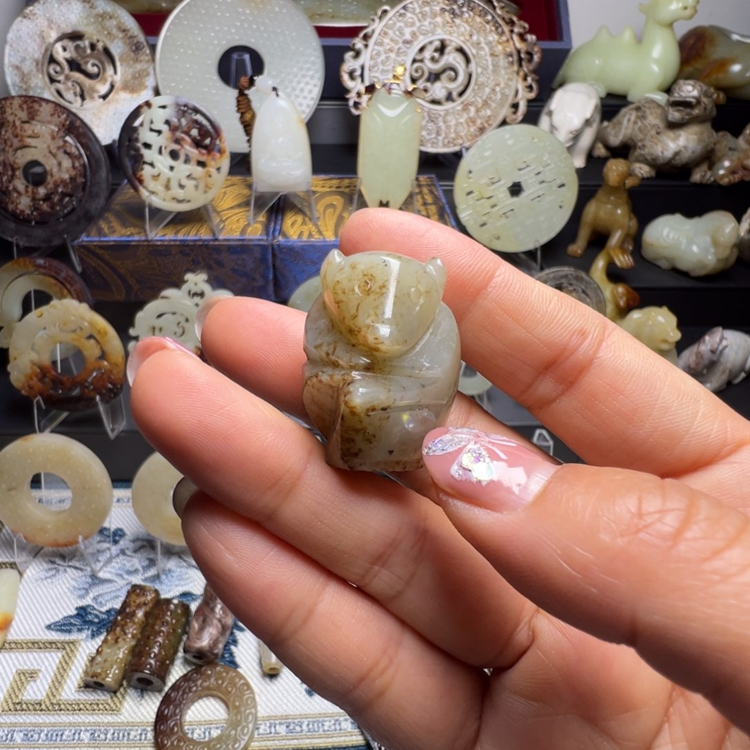 和田玉挂件未镶嵌