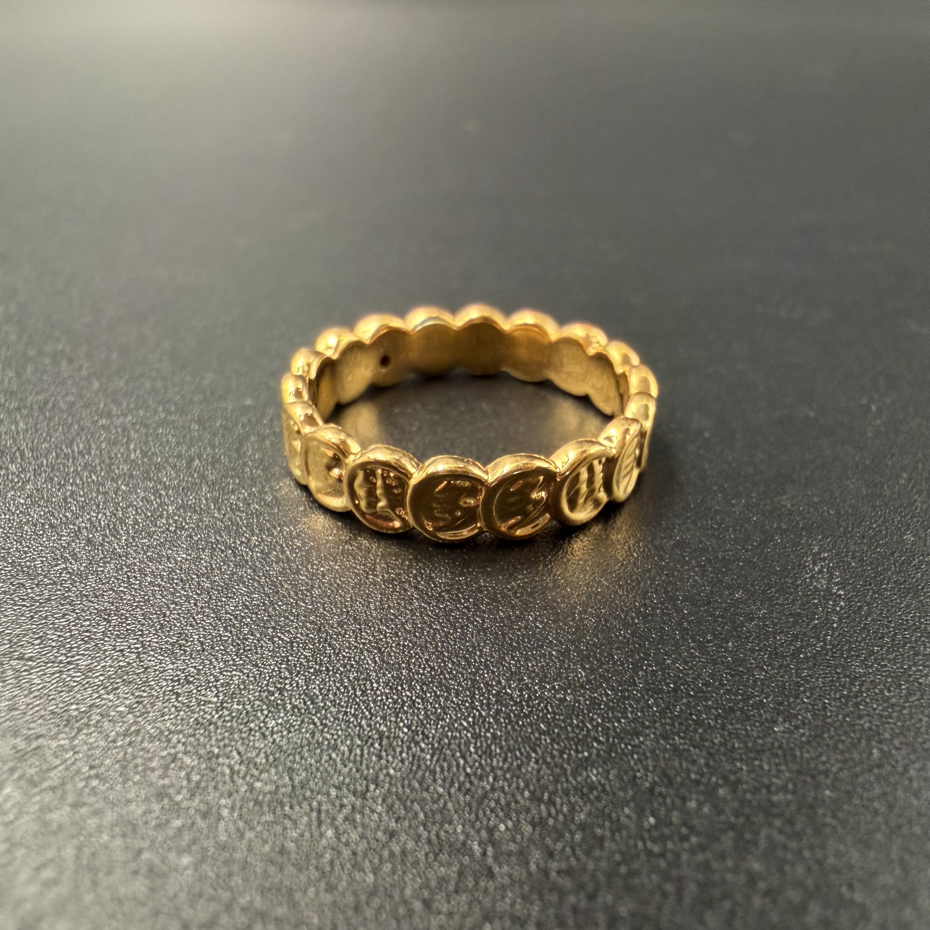 足金999 钱多多黄金戒指