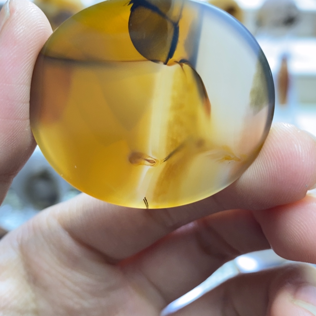 玛瑙/玉髓未镶嵌吊坠(不含链)