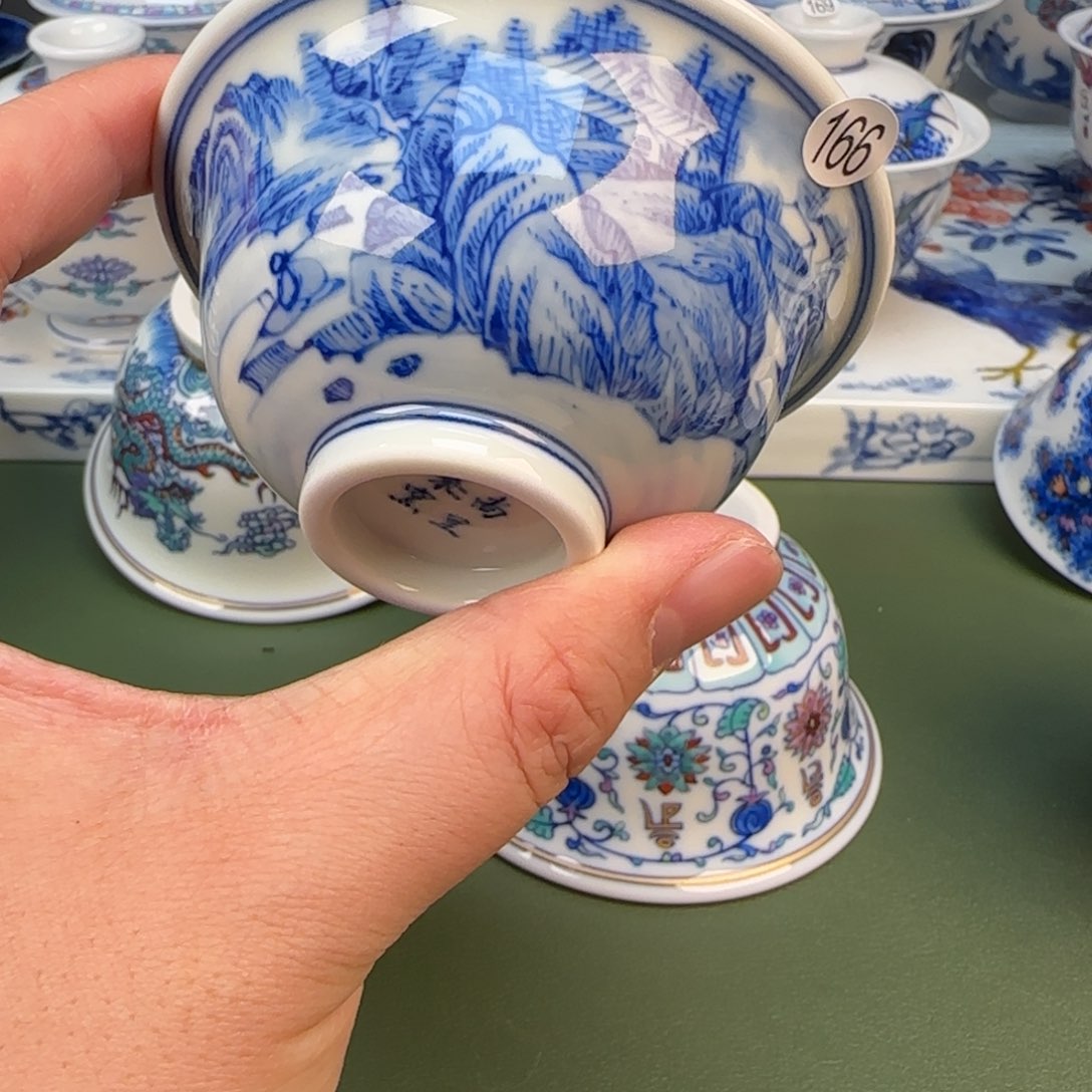 杯抖音闪购纯手绘手工166