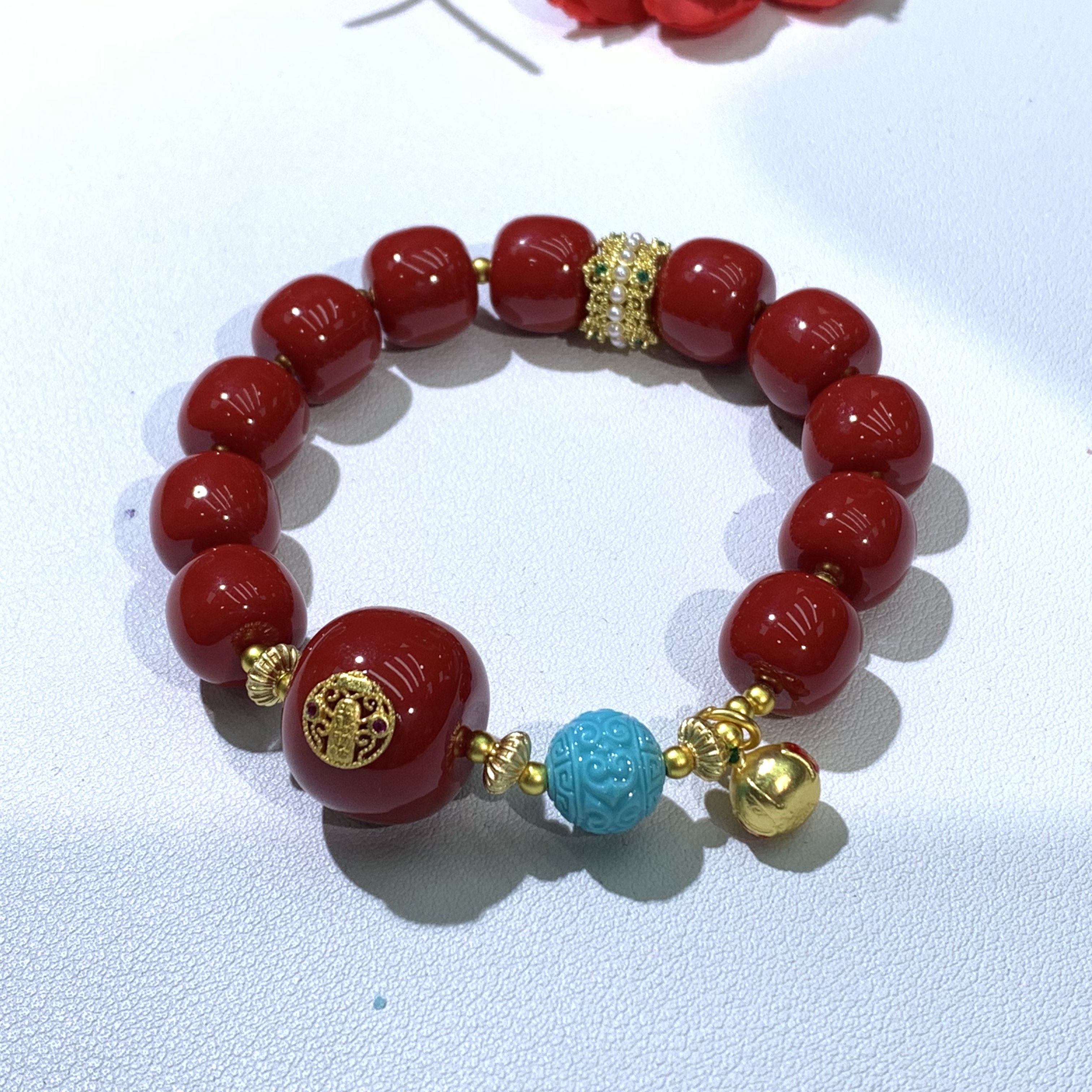 【萝卜珠宝】K026 云南精美手串 多样性发其一