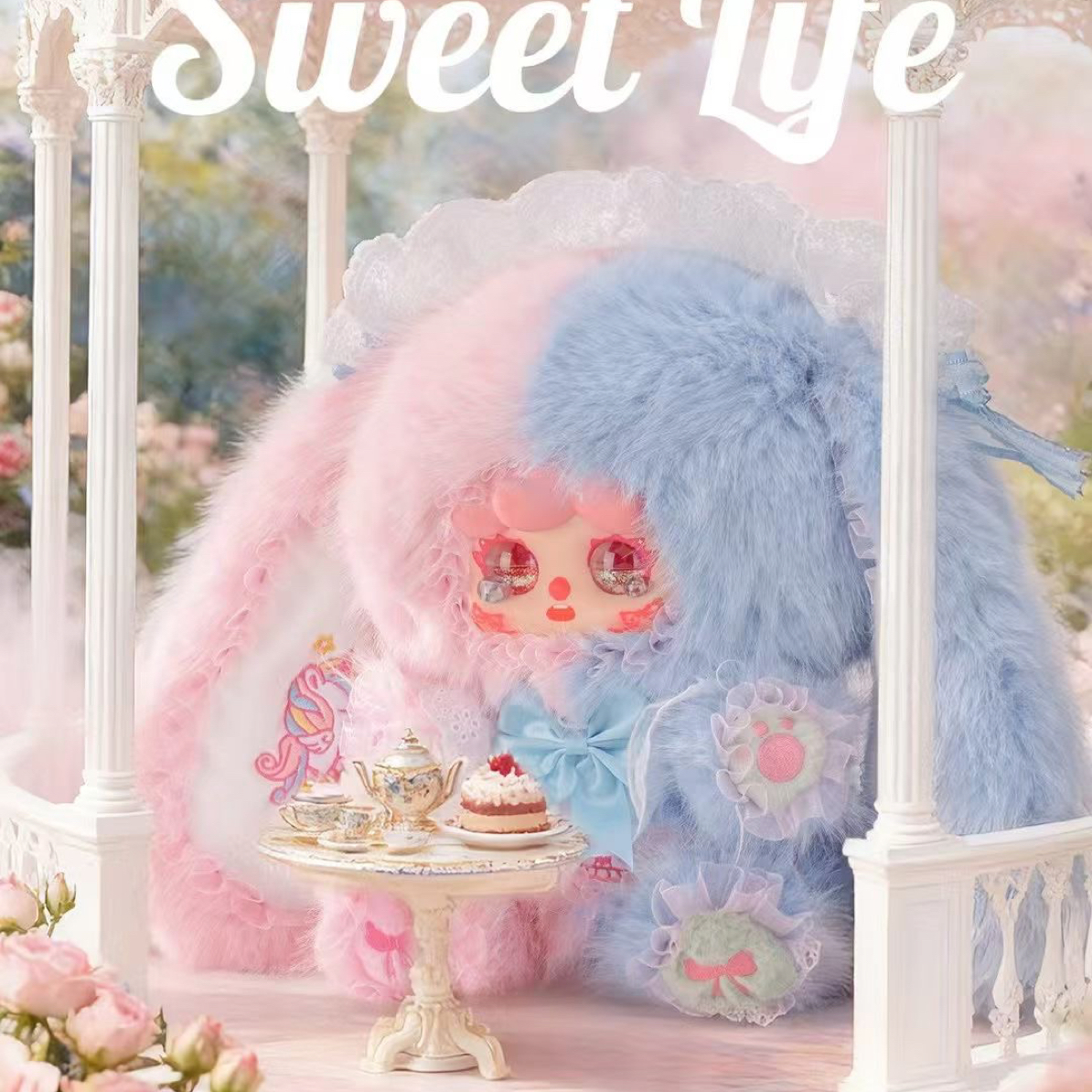 《阿铭代拆》migo蔷薇茶话会600体毛绒盲盒