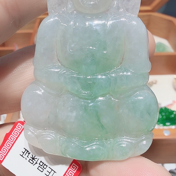 翡翠未镶嵌吊坠(不含链)天然翡翠吊坠