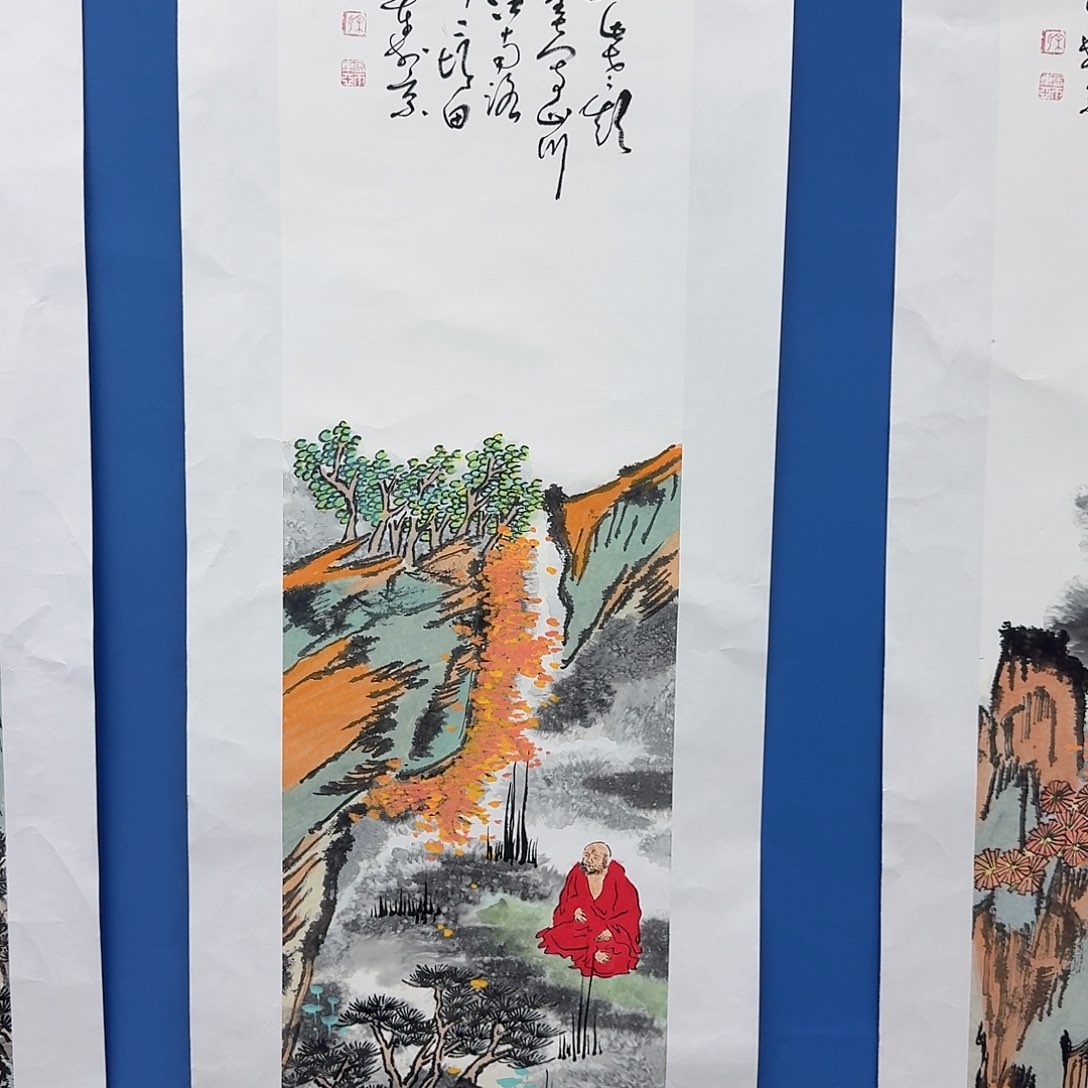 国画多次参加国内外重大
