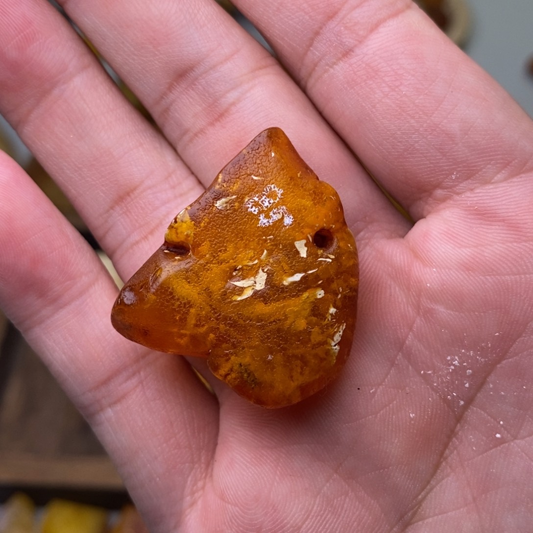 T***a定制琥珀天然蜜蜡