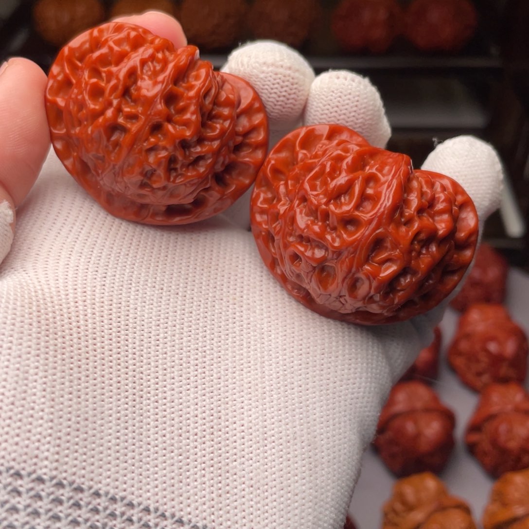 文玩核桃把件宫灯44