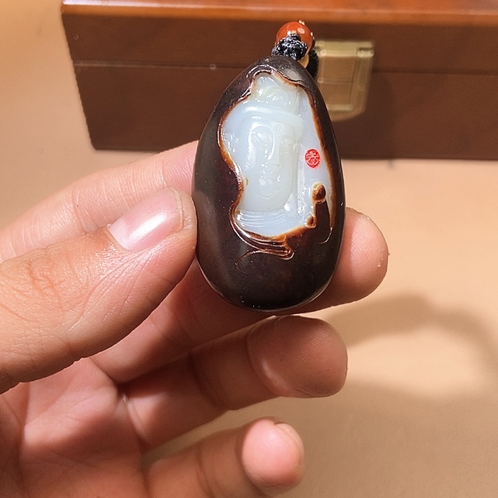 和田玉颈饰未镶嵌HX