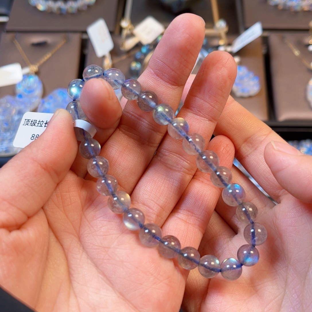 长石手串未镶嵌7左右