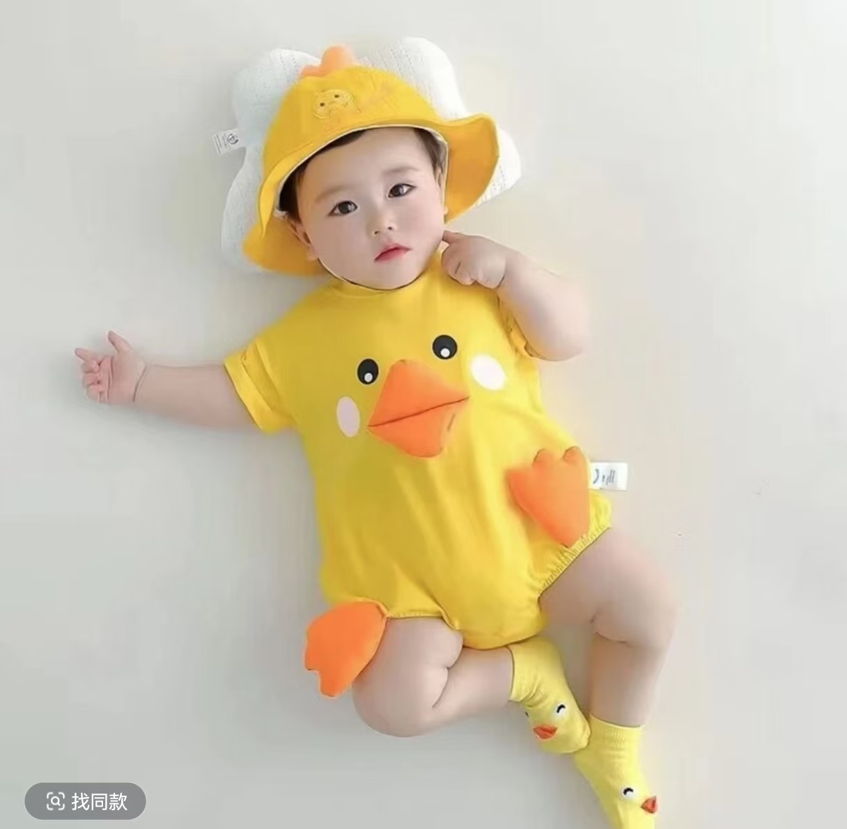 baby婴儿爬爬服 短爬