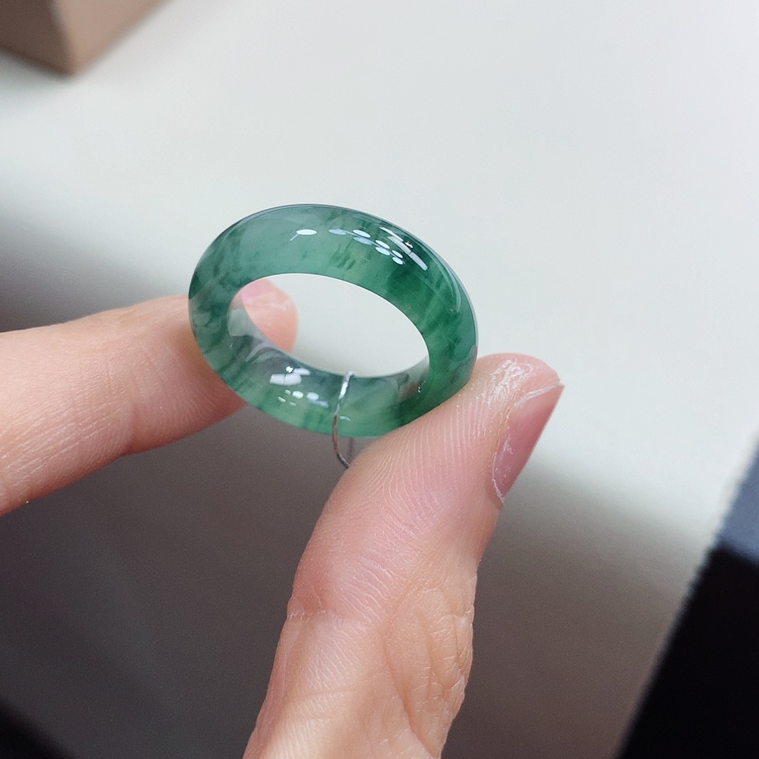 未镶嵌戒指翡翠13号