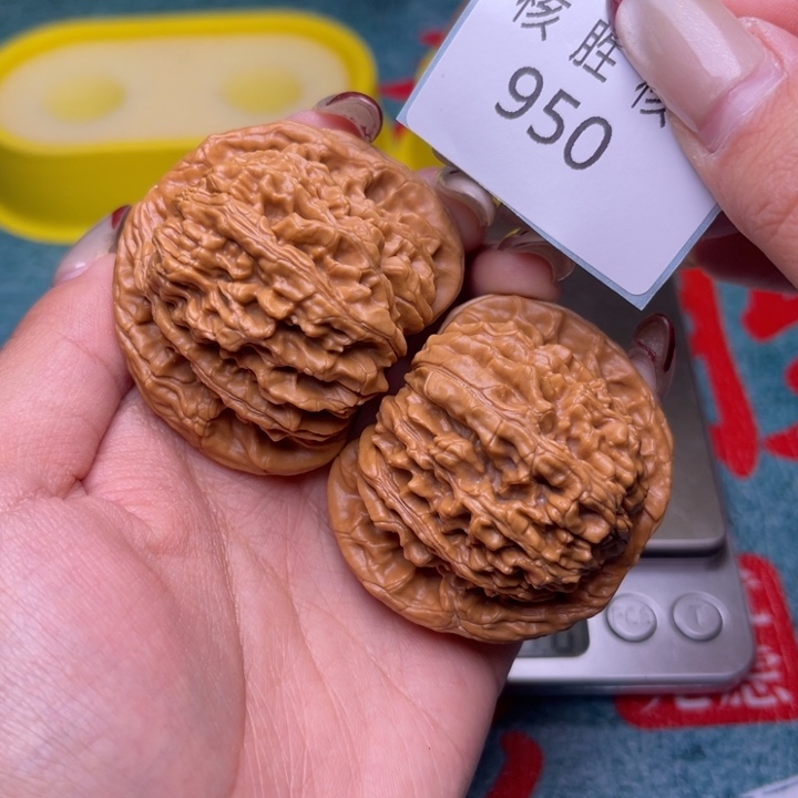 把件文玩核桃四座楼48.950