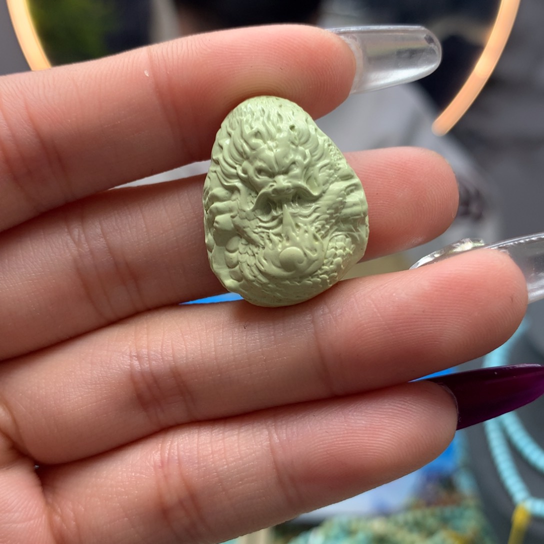 绿松石挂件未镶嵌