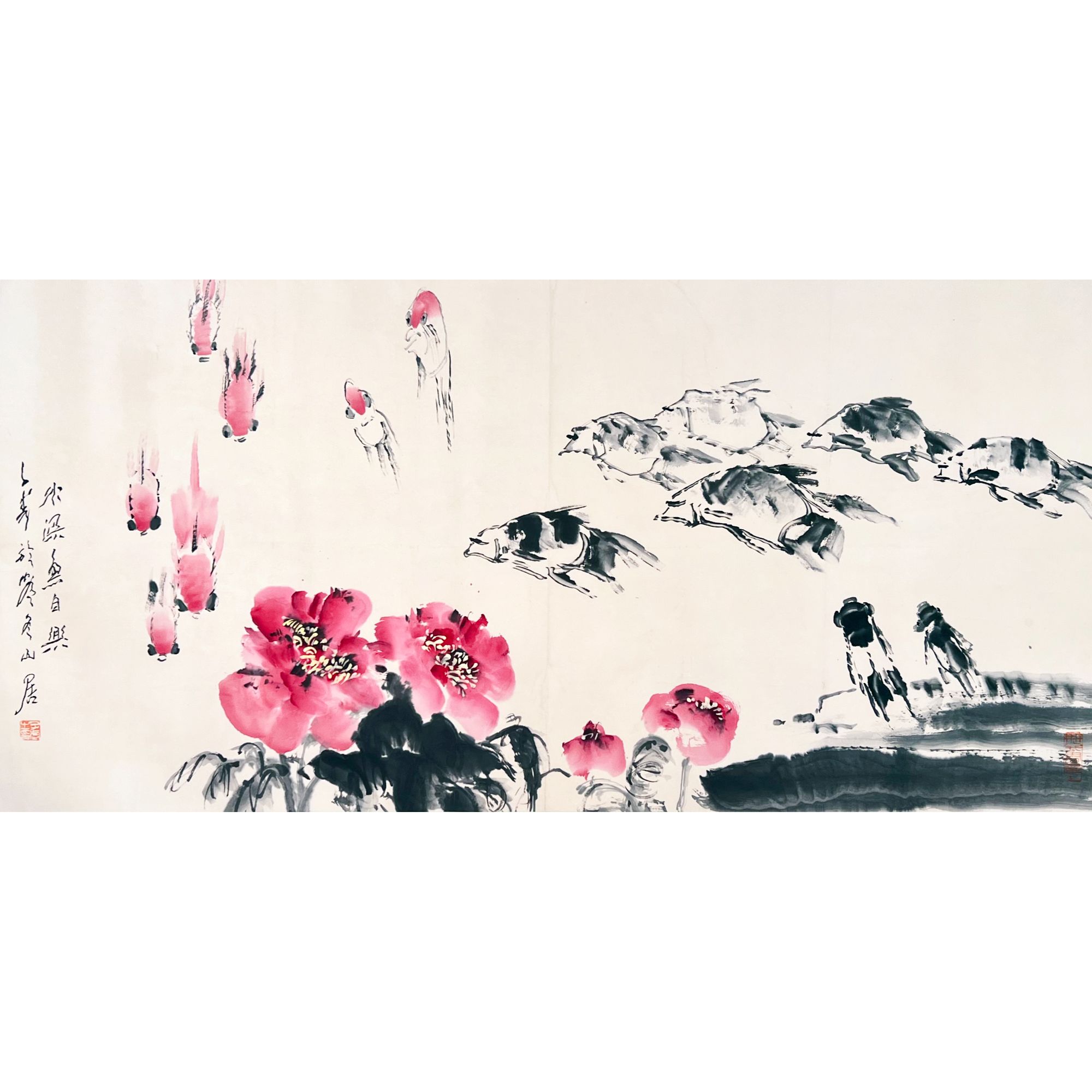 HJ0868-王子武绘画67x138cm/约8平尺