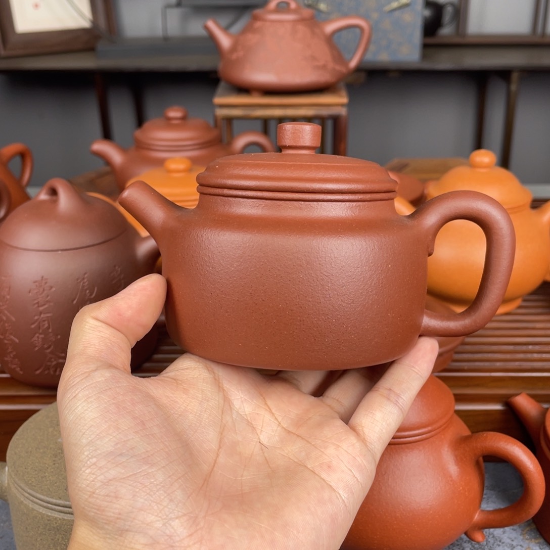 紫砂壶德钟 底槽清 容量250 全手工制作