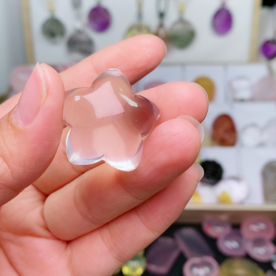 水晶吊坠(赠链)未镶嵌路*.