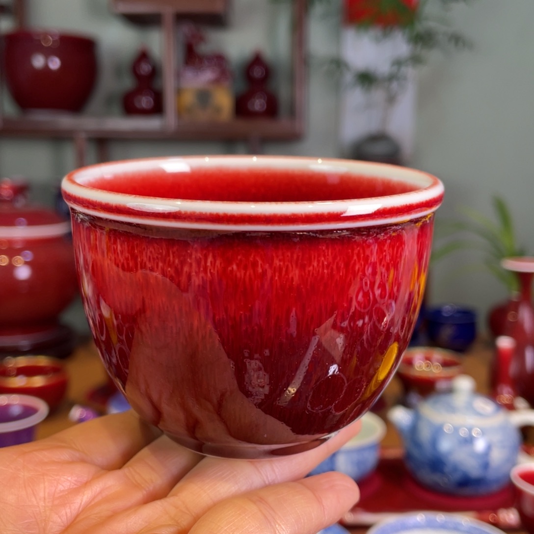 清欢雅玩原矿郎红