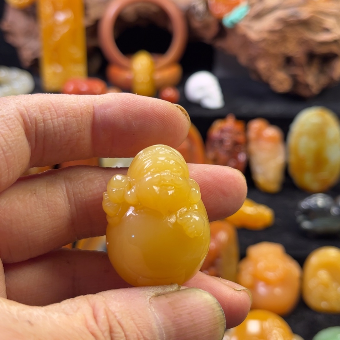未镶嵌挂件石英质玉