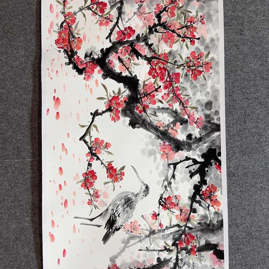 国画谢宗伯老师手绘作品