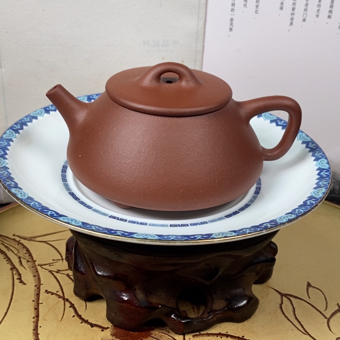 紫砂茶壶底槽清160 容量宜兴紫砂壶
