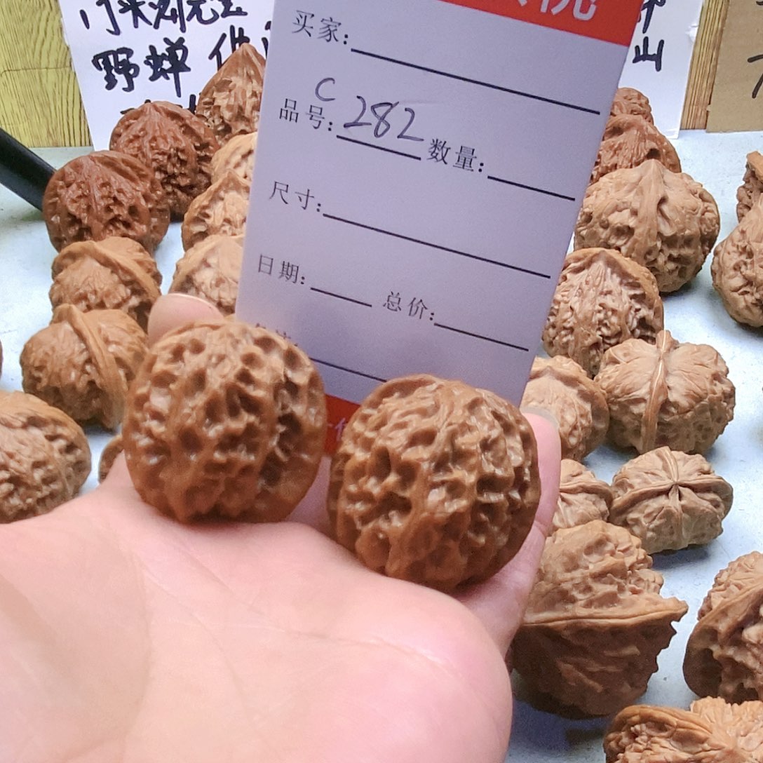 把件桃核282号苹果圆34尺
