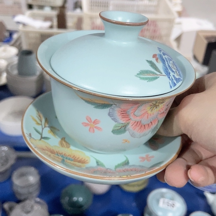 茶具微瑕，介意勿拍