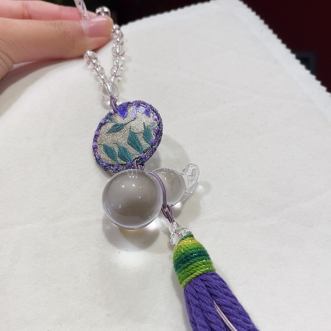 水晶车挂未镶嵌水晶